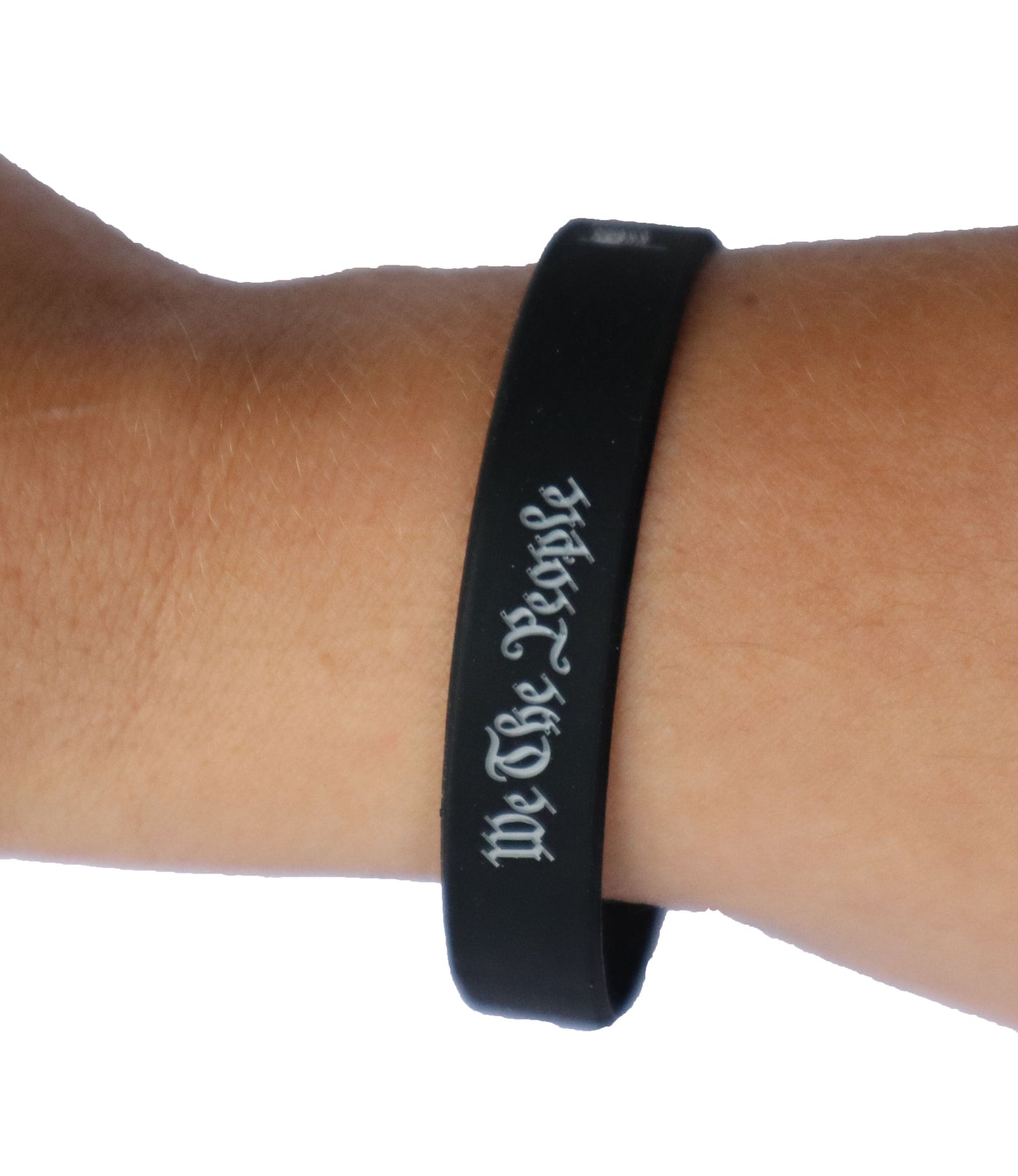 Men's Black Strong American Wristband